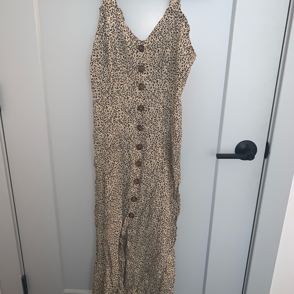 Leopard Midi Dress